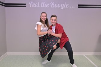 Junge Erzgebirger holen bei Deutscher Meisterschaft im Boogie-Woogie Silber - Fiona Meischner und Louis Novak in Aktion.