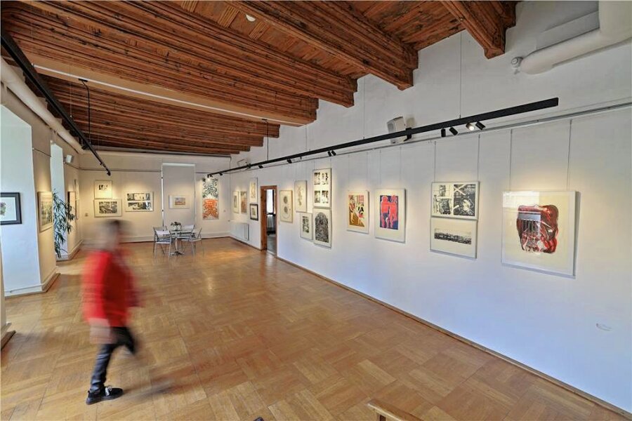 Junge Kunst ist in der Glauchauer Galerie zu sehen - Kunst von Studenten dreier Hochschulen wird derzeit in der Galerie "Art Gluchowe" gezeigt.