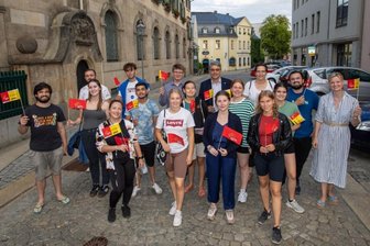 Junge Leute aus aller Welt zu Gast in Plauen -
