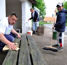 Aufräumaktion