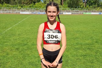 Junge Sprinterin aus dem Erzgebirge wandelt auf den Spuren einer Europameisterin - Ist im Sprint besonders schnell: Amelie Seidel.