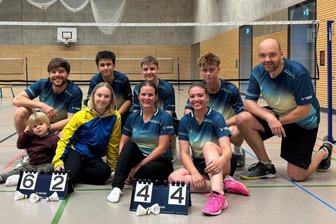 Junges Badminton-Team aus dem Erzgebirge träumt vom Aufstieg - Als einziges Team ist der BV Marienberg in der Sachsenklasse immer noch ungeschlagen.