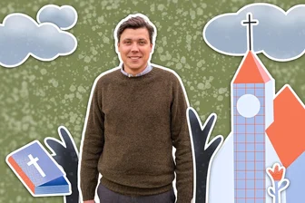 Justus Geilhufe: Niemand ist schlecht, weil er nicht in der Kirche ist - Illustration: Clara Meinhold