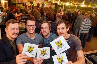 Kalkbrüche im Striegistal wird mit Festival zum Mekka für die Bluesfans - 2018 stellten Sascha, Simon, Alex und Clemens (v. l.) von Early Fox ihre CD vor.