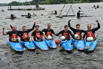 Kanupolo: KSV Glauchau will Klassenerhalt in der 2. Bundesliga bejubeln - Die Kanupolospieler des KSV Glauchau hatten am ersten Spieltag der 2. Bundesliga viel Grund zur Freude. Nun soll der Klassenerhalt gefeiert werden.