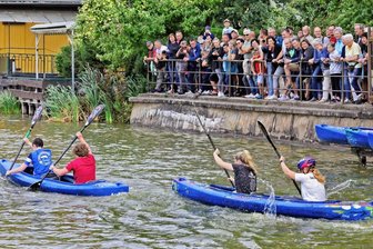 Kanutriathlon lockt 37 Teams und viele Zuschauer nach Waldenburg - 