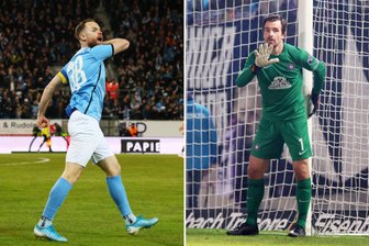 Kapitäne im Interview vor dem Derby CFC gegen Aue: Der eine will eine Wiederholung, der andere Wiedergutmachung - Treffen am Samstag im Derby erneut als Mannschaftskapitäne aufeinander: Tobias Müller (CFC/links) und Martin Männel (FCE/rechts).