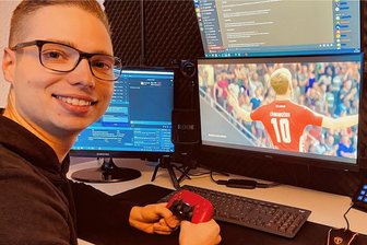 Karriere, aber cool: Mit dem Zwickauer E-Sport-Profi auf der Chemnitzer "Mach-was!"-Messe - Marcel Gramann ist Profi-Spieler im E-Sport-Team des Fußballvereins FSV Zwickau. Er stellt seinen Weg am Samstag bei der Karrieremesse "Mach was!" in Chemnitz vor. E-Sport bietet viele berufliche Chancen - und das nicht nur für die Spieler selbst. 