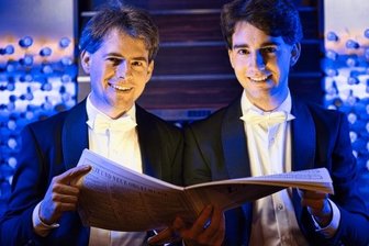 Kaufmann-Brüder planen neues "Tastenfeuerwerk" - Markus (links) und Pascal Kaufmann. Foto: Fabian Jugel
