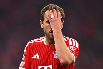 "Keine Killer": Bayern-Traum vom Triple platzt nach Blitztor - Verzweifelte gegen die PSG-Abwehr: Bayern-Stürmer Harry Kane.