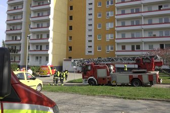 Kellerbrand an der Max-Schäller-Straße - 