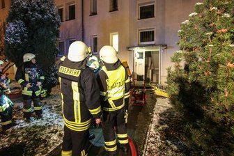 Kellerbrand - Hausbewohner in Sicherheit gebracht -