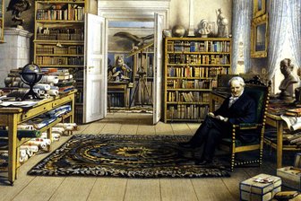 KI entlarvt Bildungs-Show an den Schulen – lernen wir so, wieder selbstständig zu denken? - Die Welt begreifen: Alexander von Humboldt in seiner Bibliothek.