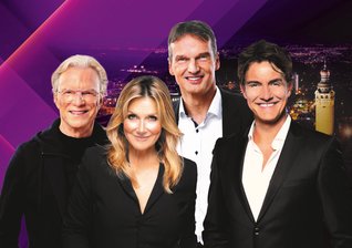 Wolfgang Lippert, Kim Fisher, Klaus Brinkbäumer und Matze Knop (von links).