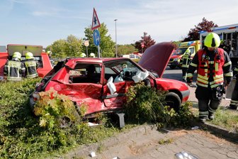 Kind (2) bei Unfall am Chemnitz Center verletzt - Der Unfall ereignete sich auf der Ringstraße in Röhrsdorf nahe des Chemnitzcenters.