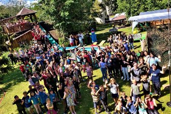 Kinder-Camp in Reuth endet mit Abschlussfest - Am 17. Kinder-Camp in Reuth nahmen 134 Mädchen und Jungen teil.
