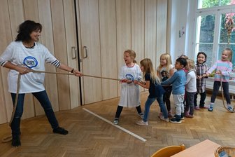 Kinder lernen bei Aktion an Reichenbacher Kita „Nein“ zu sagen - Die Kids haben an den Aktionstagen ihr Können bei unterschiedlichen Angeboten unter Beweis gestellt.