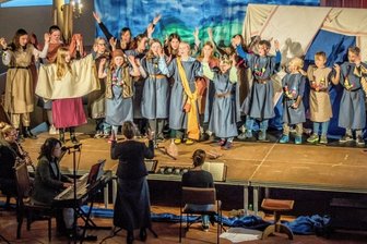 Kindermusical "David und Jonathan" in Olbernhau aufgeführt -