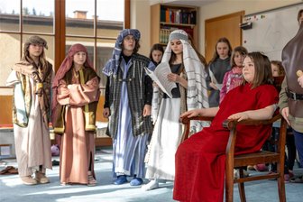 Kindermusical stellt sich brisantem Thema - Die Proben für das Kindermusical zur Passion liefen auf Hochtouren.