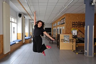 Kindertanz in Hohenstein-Ernstthal: Bleibt genügend Zeit für große Sprünge im Kaufhaus „Magnet“? - Am 28. Mai will Lena Sue Weinhold ihren Kindertanz mit einem Probetraining starten. Doch die Zukunft des Raumes ist ungewiss.