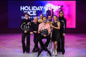 Kinoerlebnis auf dem Eis: „Holiday on Ice“ kommt Mitte März mit neuer Show nach Zwickau - Sänger Max Giesinger ist auf der „Holiday on Ice“-Tour in ausgewählten Städten dabei.