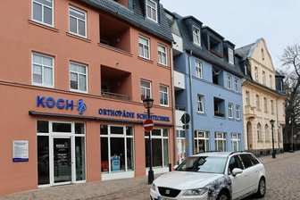 Kirchberg: Neuer Laden öffnet in der Innenstadt - Die Orthopädie und Schuhtechnik Koch ist in einen leer stehenden Laden an der Lieboldstraße schräg gegenüber vom Kirchberger Rathaus gezogen.