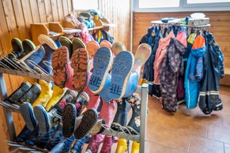 Kita-Schließung droht: Nicht nur in Frankenberg und Erlau treffen zu wenige Kinder auf viele Plätze - In den Kitas der Stadt Hainichen, hier ein Bild in der Kita „Storchennest“, liegt die Auslastung höher als 94 Prozent.