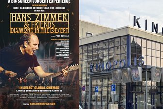 Klangwelten für Filmfans und Freunde orchestraler Musik: Oscar-Preisträger Hans Zimmer im Freiberger Kino - Ein Diamant in der Wüste, zu erleben in der Übertragung im Kinopolis: Hans Zimmer und Freunde spielen in Dubai.