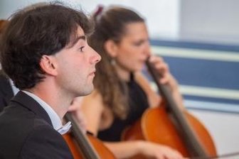 Klassische Musik verwandelt sich in bildende Kunst - Pascal Kaufmann wird am Freitag und Samstag wieder die Konzerte begleiten.
