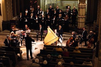 Klassisches Weihnachtsstück in Markneukirchen aufgeführt - Aufführung der Weihnachtshistorie von Heinrich Schütz durch die Kantorei St. Nicolaikirche Markneukirchen und Musikern des Sinfonieorchesters Markneukirchen.