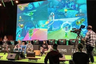 Zur Gaming-Szene gehört längst nicht mehr nur Counterstrike und Battlefield. Auch Familienhits wie Mario Kart begeistern die Gäste.