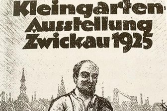 Kleingartenverein mit viel Geschichte in Zwickau - Von Anfang an war der Zwickauer Kleingartenverband auch auf Ausstellungen vertreten. 