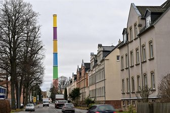 Klimaschützer sehen Chemnitz nach Braunkohleausstieg im Dilemma - Chemnitzer Wahrzeichen ohne Funktion: Der Schornstein des Heizkraftwerkes qualmt seit gut einer Woche nicht mehr. Der Betreiber Eins Energie in Sachsen ist umgestiegen auf Gasmotorenkraftwerke.