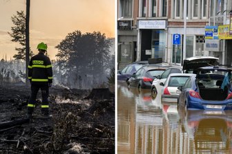 Klimawandel aus dem Fokus: Wie teuer wird das für uns, Frau Dehnhardt? - Waldbrand in der Sächsischen Schweiz und Flutkatastrophe im Ahrtal: Durch den Klimawandel werden beide Katastrophen häufiger vorkommen.