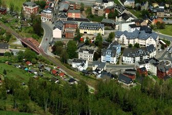 Parzellen der Klingenthaler Gartensparte am Barthelsberg