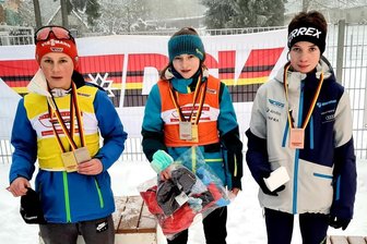 Klingenthaler Trio überzeugt bei Schülercup - 
