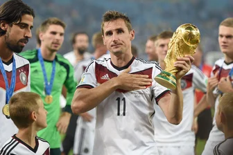 Klose rechnet mit Verlust seines Torrekords bei der WM - Miroslav Klose hält mit 16 Treffern den Rekord für die meisten WM-Tore. (Archivbild)