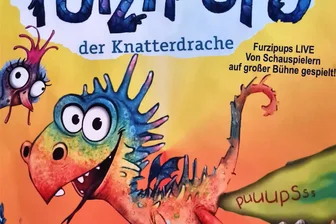 Knatterdrache pupst in der Werdauer Stadthalle - Das Stück „Furzipups der Knatterdrache“ wird in der Stadthalle Werdau aufgeführt.