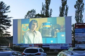 Kober soll für Besucher attraktiver werden - Zu den Attraktionen an der Talsperre gehören das Autokino mit seinen drei Leinwänden.