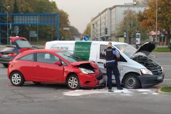 Kollision im Stadtzentrum - 