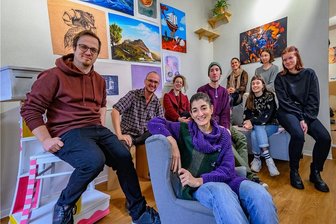 Kombinat Lump - Junge Chemnitzer Galeristen setzen auf junge Kunst für junge Käufer - 