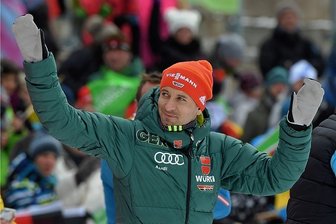 Kombinierer Björn Kircheisen beendet Karriere - Die Heimatschanze im Blick: Björn Kircheisen verabschiedete sich am Wochenende von seinen Fans in Sachsen.