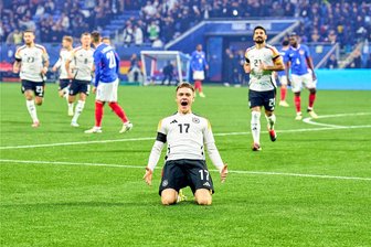 Kommentar: Nach dem 2:0 der Nationalelf über Frankreich muss einem vor der Heim-EM nicht mehr angst und bange sein - Eine Zauberoffensive um Blitztorschützen Florian Wirtz (Foto), Gündogan, Musiala und Havertz, ein tonangebender Chef Toni Kroos: Die Nationalelf zeigte ihr bestes Spiel seit fünf Jahren. Mindestens.
