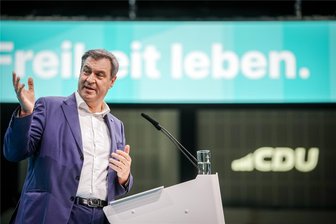 Kommentar: Söder liebt es, Merz zu quälen - Kann die Grünen nicht leiden: CSU-Chef Markus Söder.