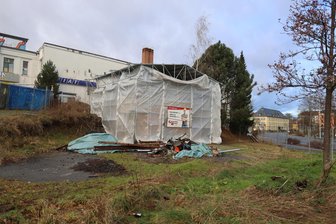 Kommentar Streit um Zwickauer Minol-Tankstelle: Von wegen „In der Ruhe liegt die Kraft“ - Der Rest der Tankstelle an der Kopernikusstrasse.