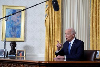 Kommentar zu Bidens Abschiedsrede an die Nation - US-Präsident Joe Biden spricht im Oval Office des Weißen Hauses über seine Entscheidung, seine Kandidatur für die Wiederwahl zum Präsidenten der Demokraten aufzugeben.