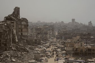 Kommentar zu Trumps Gaza-Plan: Eine Chance für Frieden - Völlig zerstörte Gebiete in Gaza-Stadt. US-Präsident Donald Trump hat jetzt seinen Friedensplan für den Gazastreifen vorgestellt.