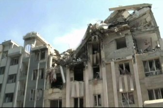 Kommentar zum Angriff auf den Iran: Ein großer Krieg rückt näher - Ein bei israelischen Angriffen zerstörtes Gebäude in der iranischen Hauptstadt Teheran.
