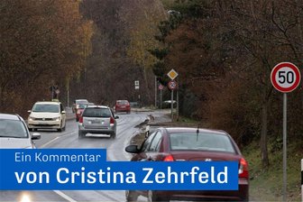 Kommentar zum Blitzer unter fehlendem Tempo-70-Schild: Ist korrekt auch immer angemessen? - Reichlich Beschilderung: Drei Tempo-50-Schilder und ein Tempo-70-Schild auf kurzer Strecke.