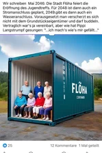 Kommentar zum Projekt Jugendtreff in Flöha: Priorität bitte! - Daniel Ivandics ironischer Facebook-Eintrag zum Jugendtreff in Flöha.